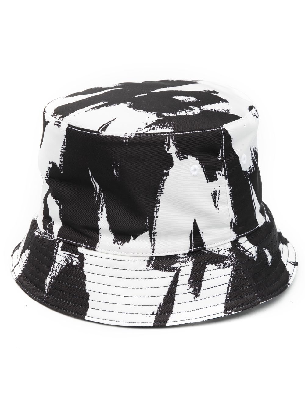 painterly-print bucket hat - 1