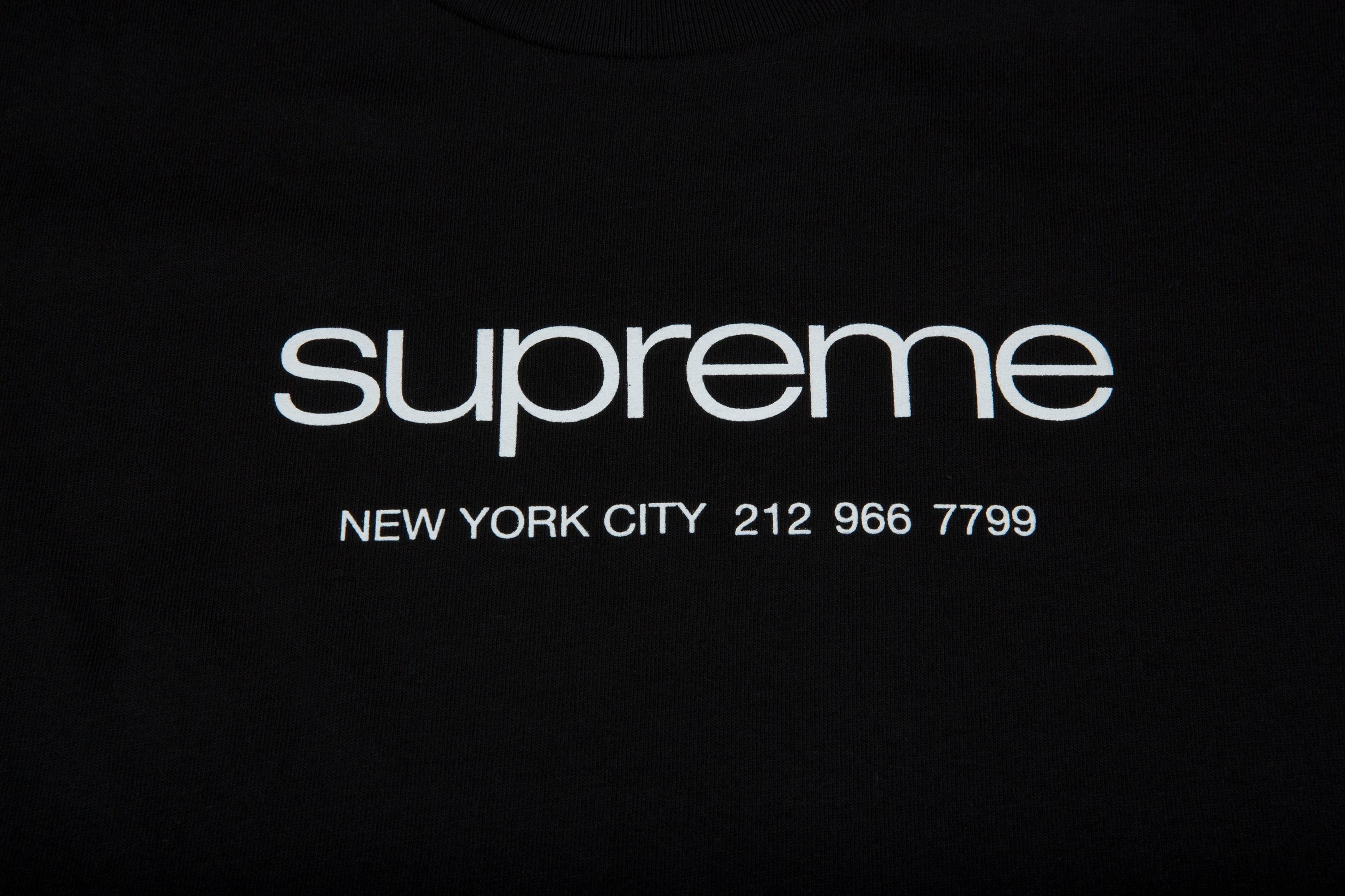 Supreme Shop Tee 'Black' - 2
