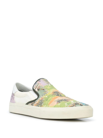 AMIRI Hawaiian Reconstructed slip-on sneakers outlook