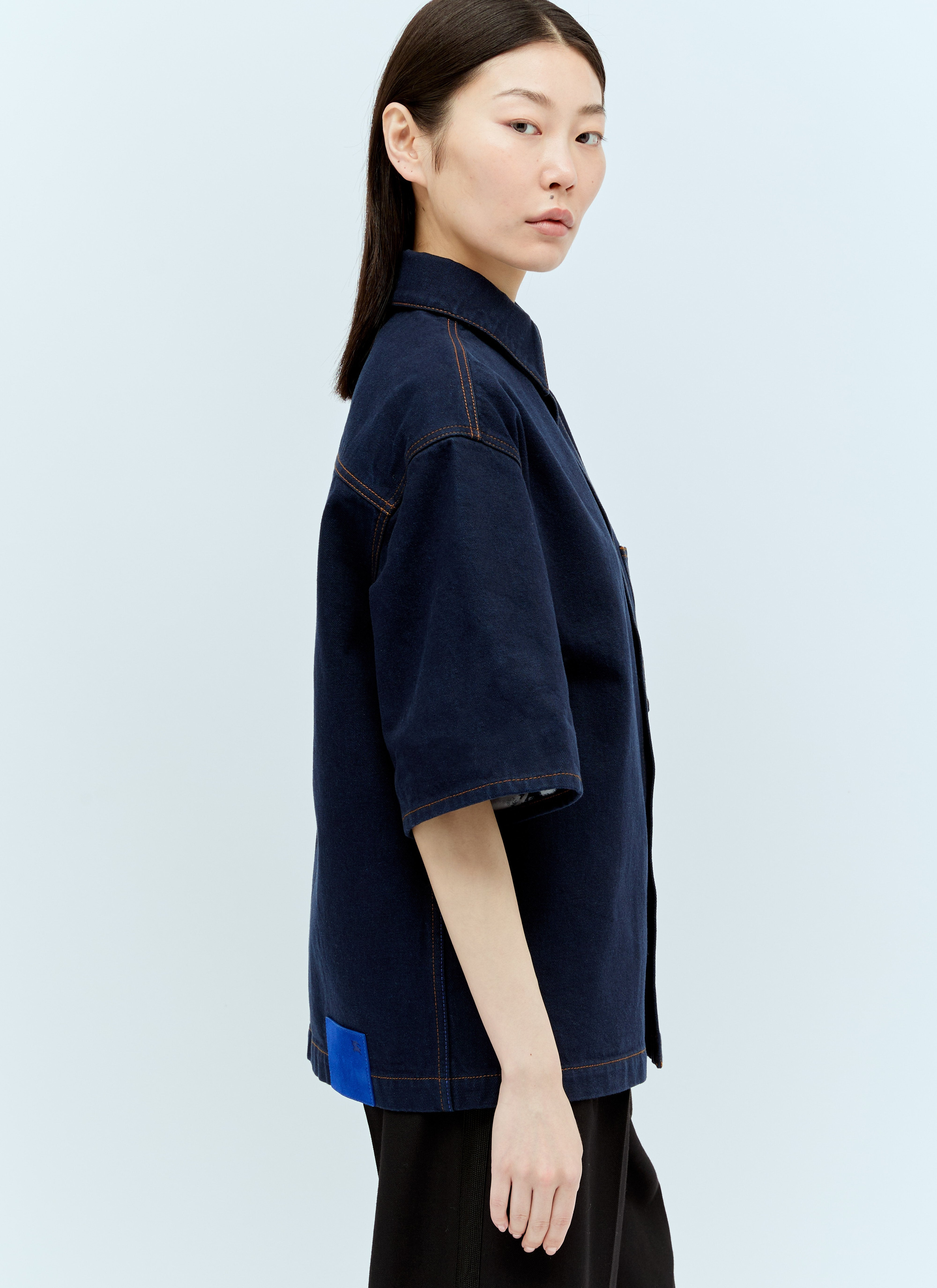 Burberry Women Heavyweight Denim Shirt - 6