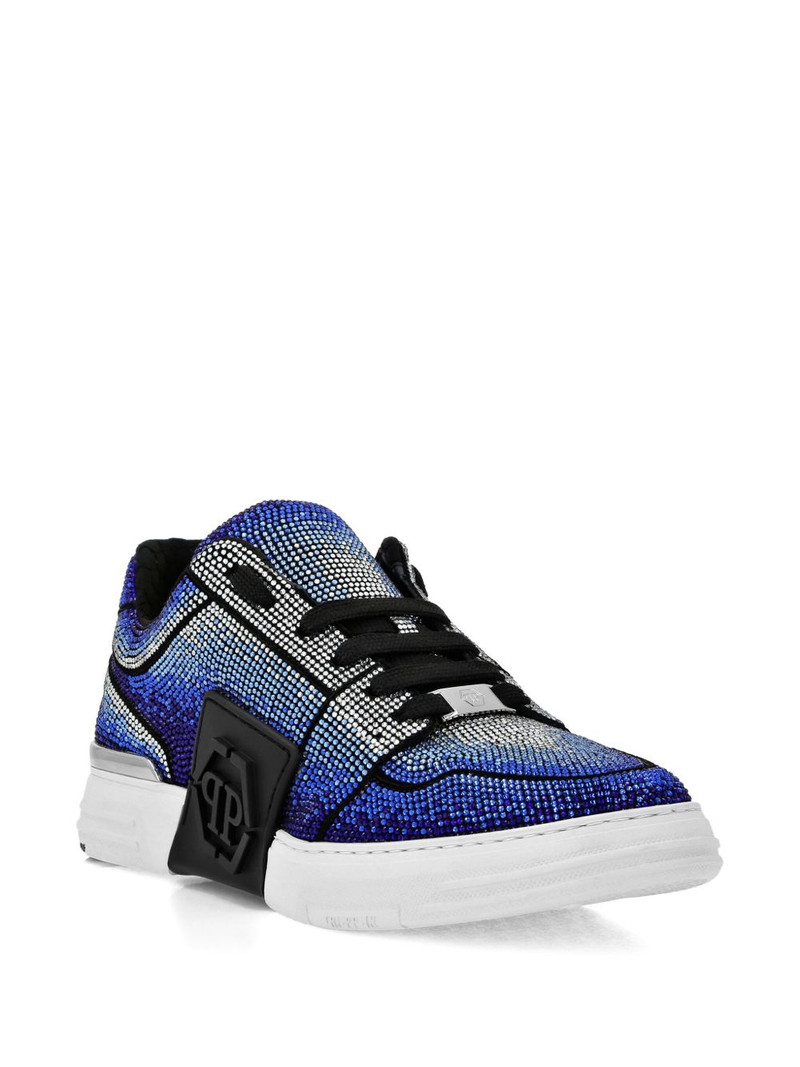 PHILIPP PLEIN rhinestone-embellished sneakers outlook