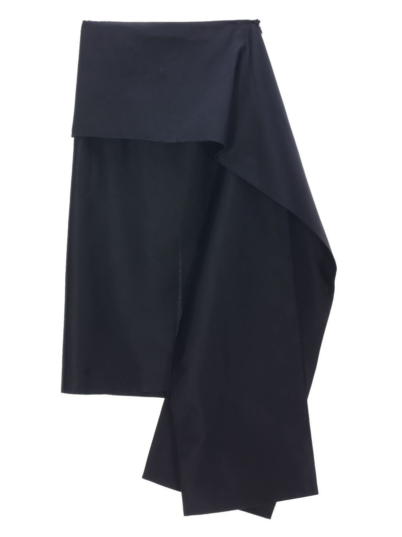 draped bow skirt 1