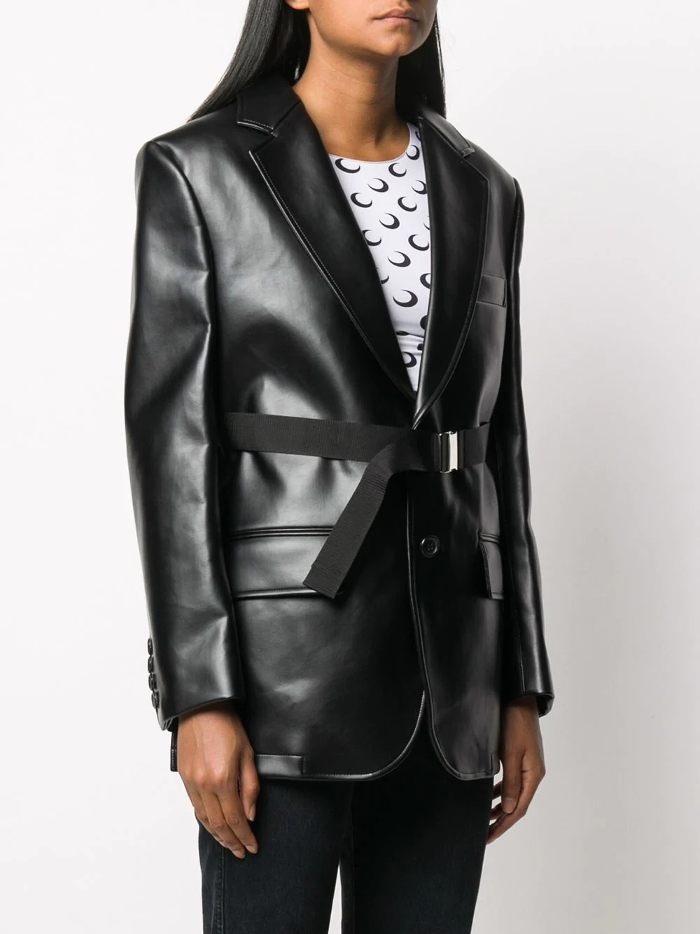 contrast-panel jacket - 4