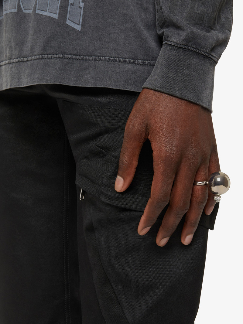 4G PEARL RING WITH CRYSTALS 4