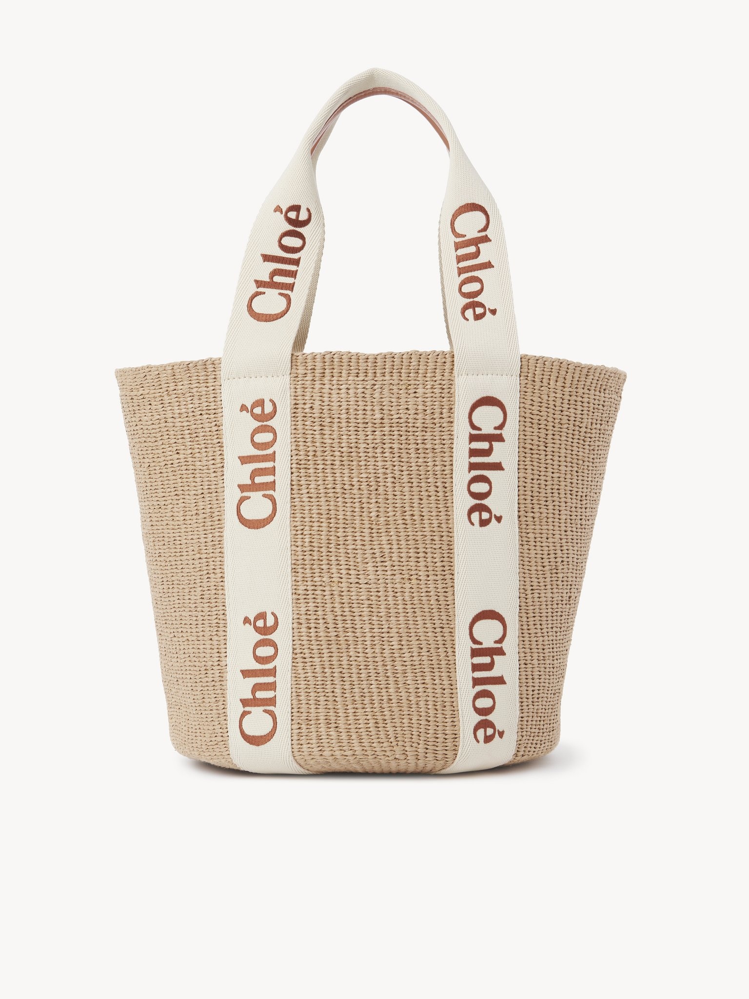 LARGE WOODY BASKET IN NATURAL FIBERS - 4