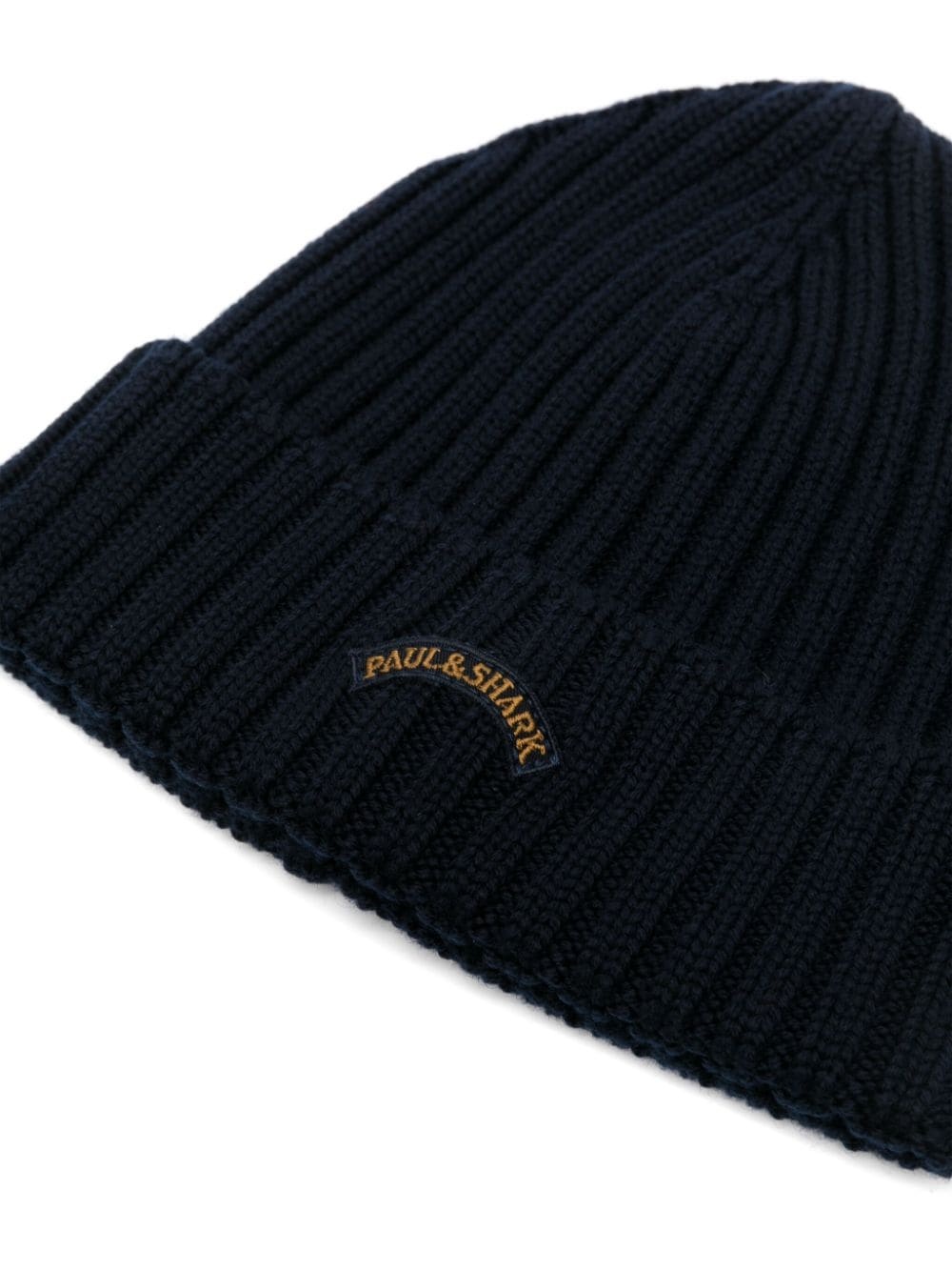 logo-embroidered beanie hat - 2