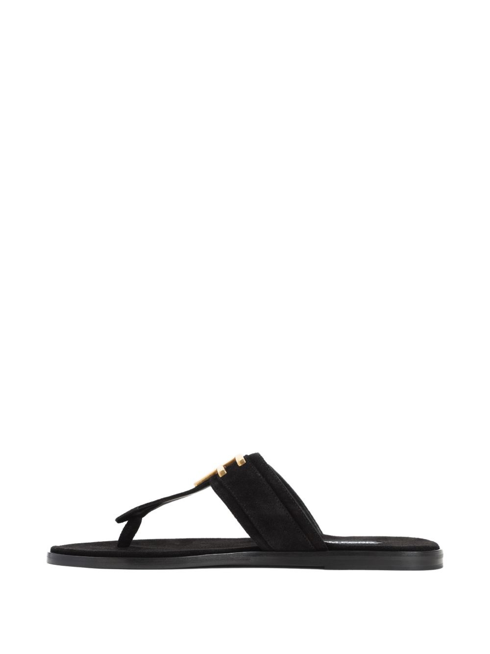 leather slides - 3