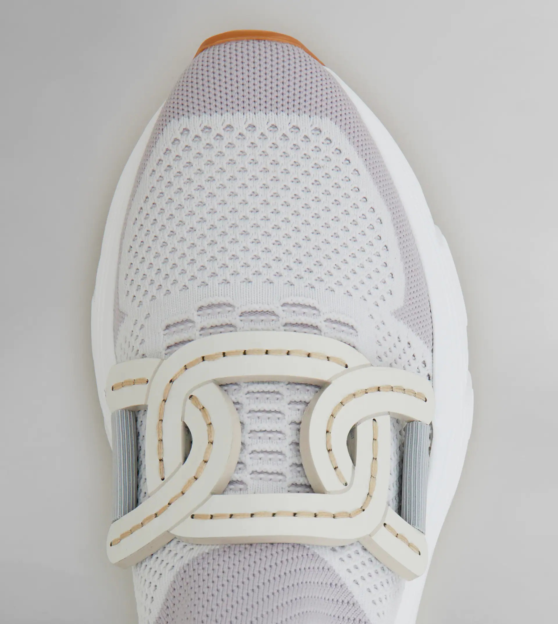 SNEAKERS IN HIGH-TECH FABRIC - WHITE, GREY - 4