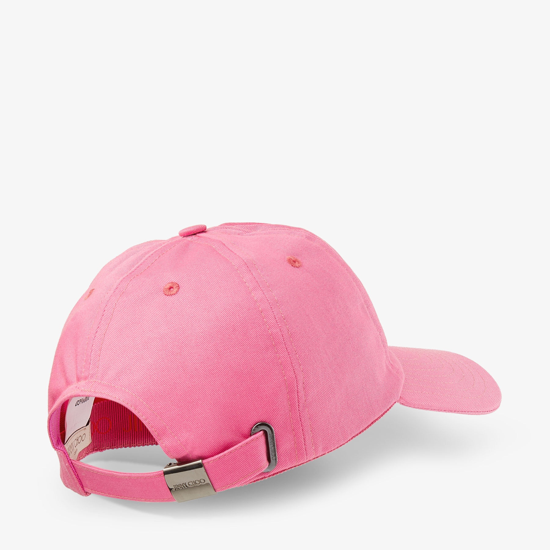 Pacifico
Paprika/Candy Pink Embroidered Cotton Baseball Cap - 4
