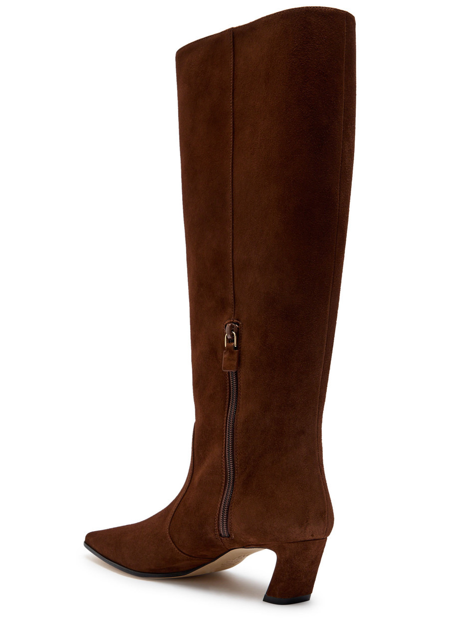 Stuart Weitzman Stassie 60 Suede Knee-high Boots - 2