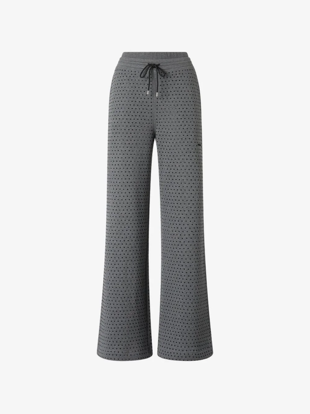 rhinestone-embellished track pants - 1