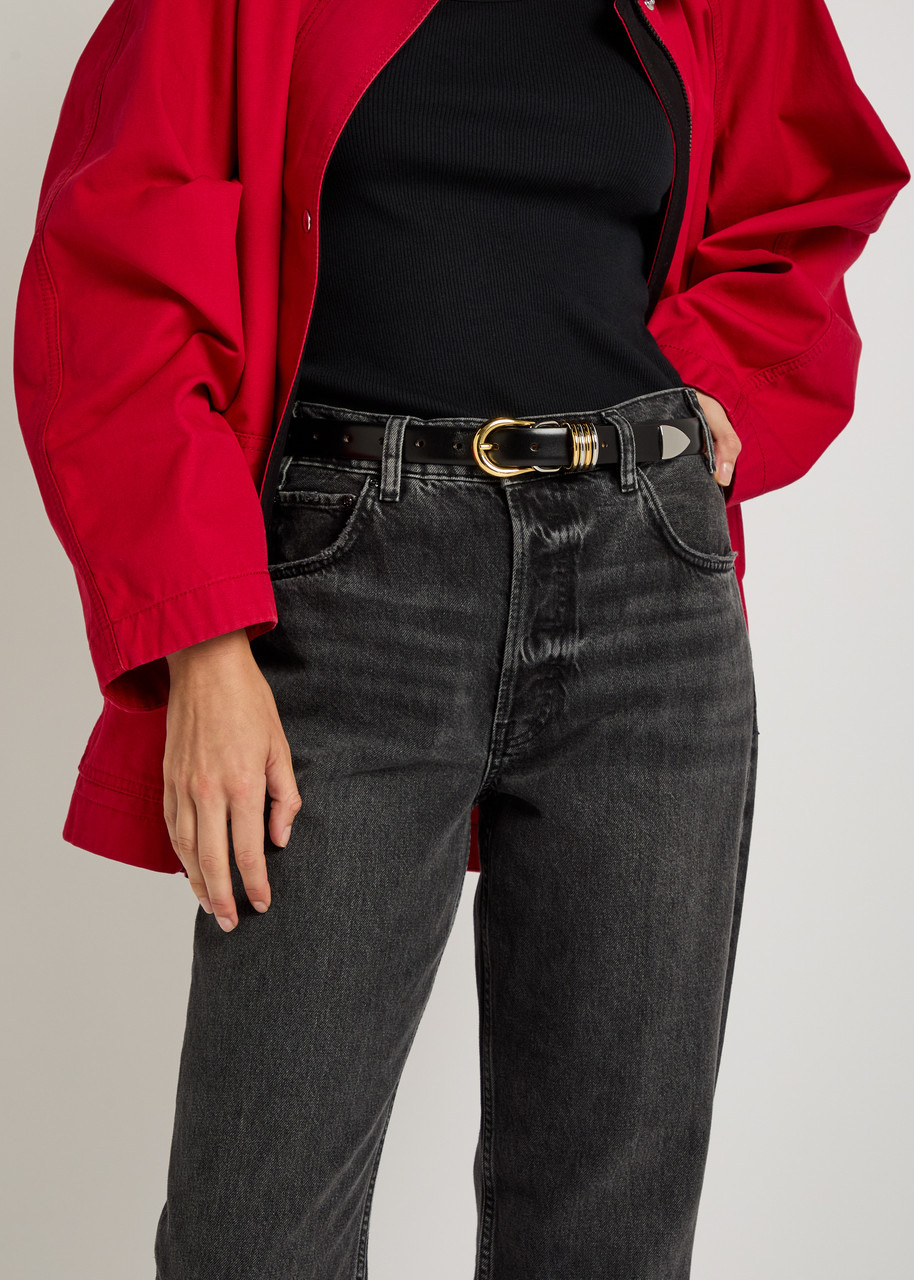 Dehanche Hollyhock Mix Leather Belt - 2