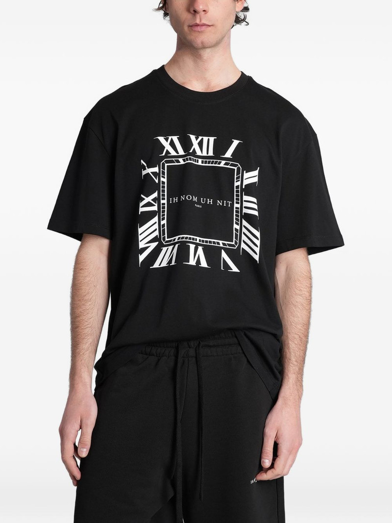 logo-print cotton T-shirt 1