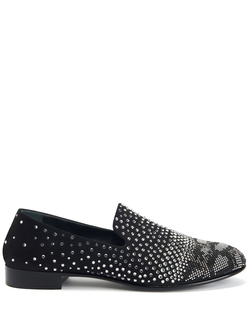 Marthin crystal-embellished loafers 1