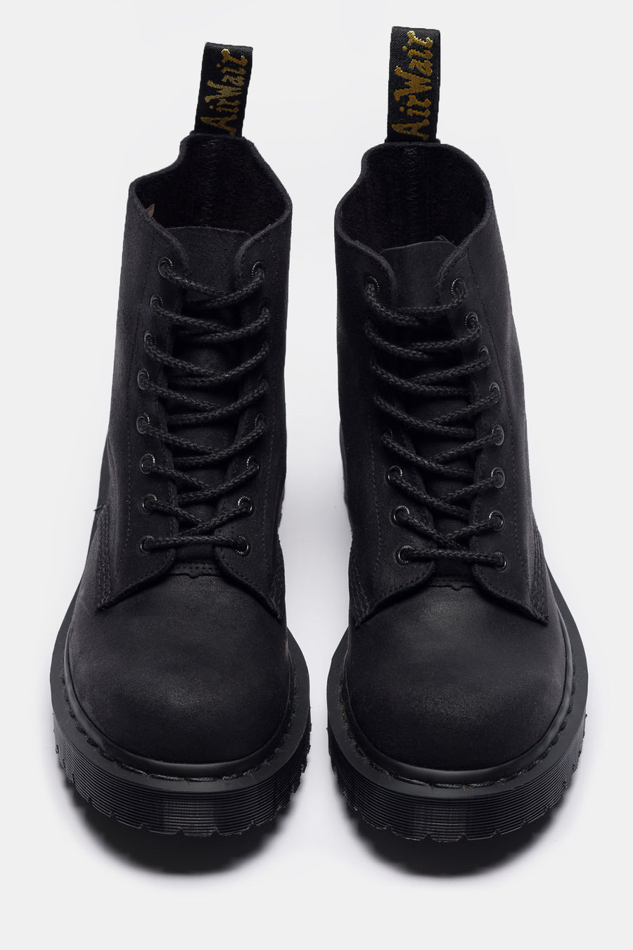 1460 Bex Bump Toe Boot in Black Wax Commander - 4