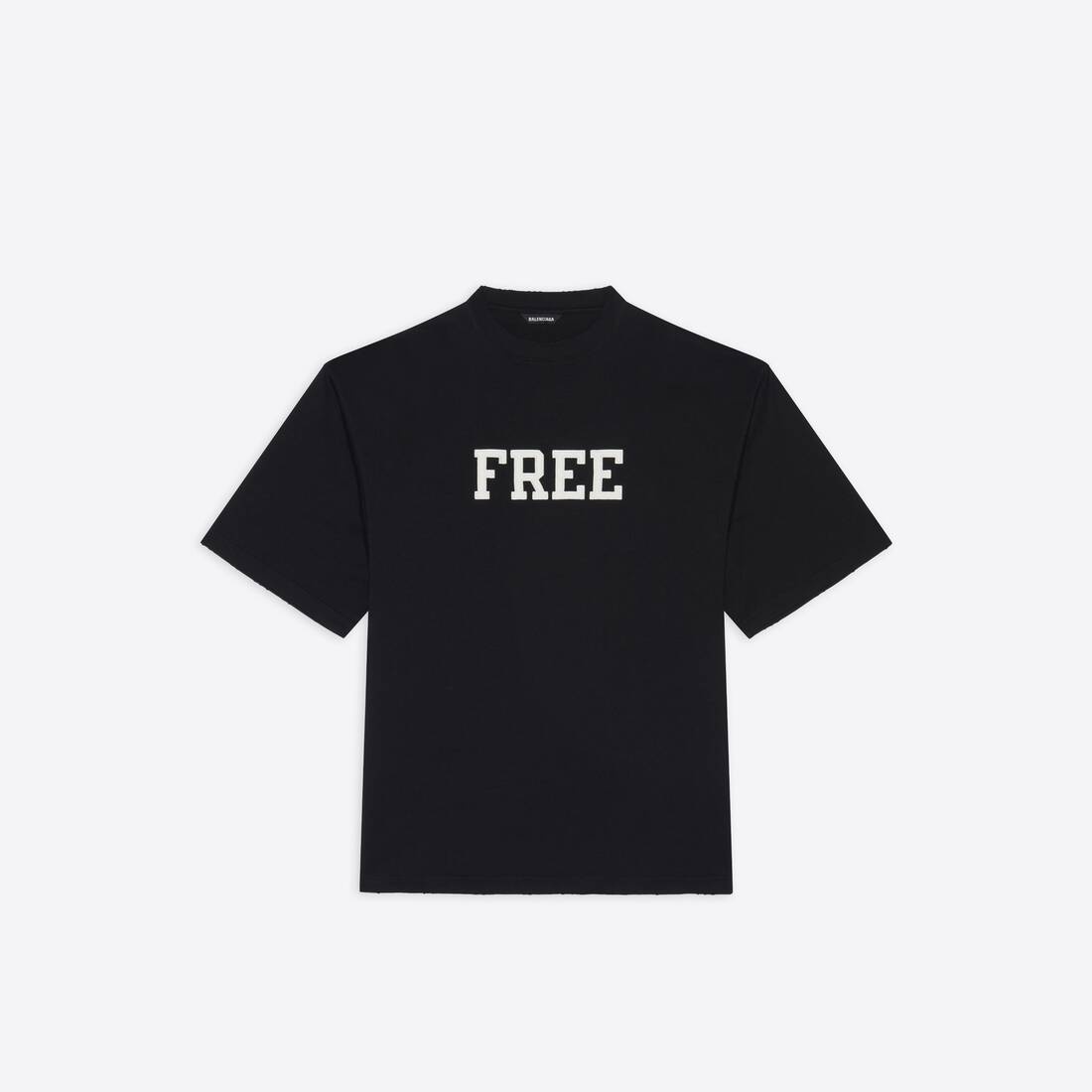 Free Wide Fit T-shirt in Black - 1