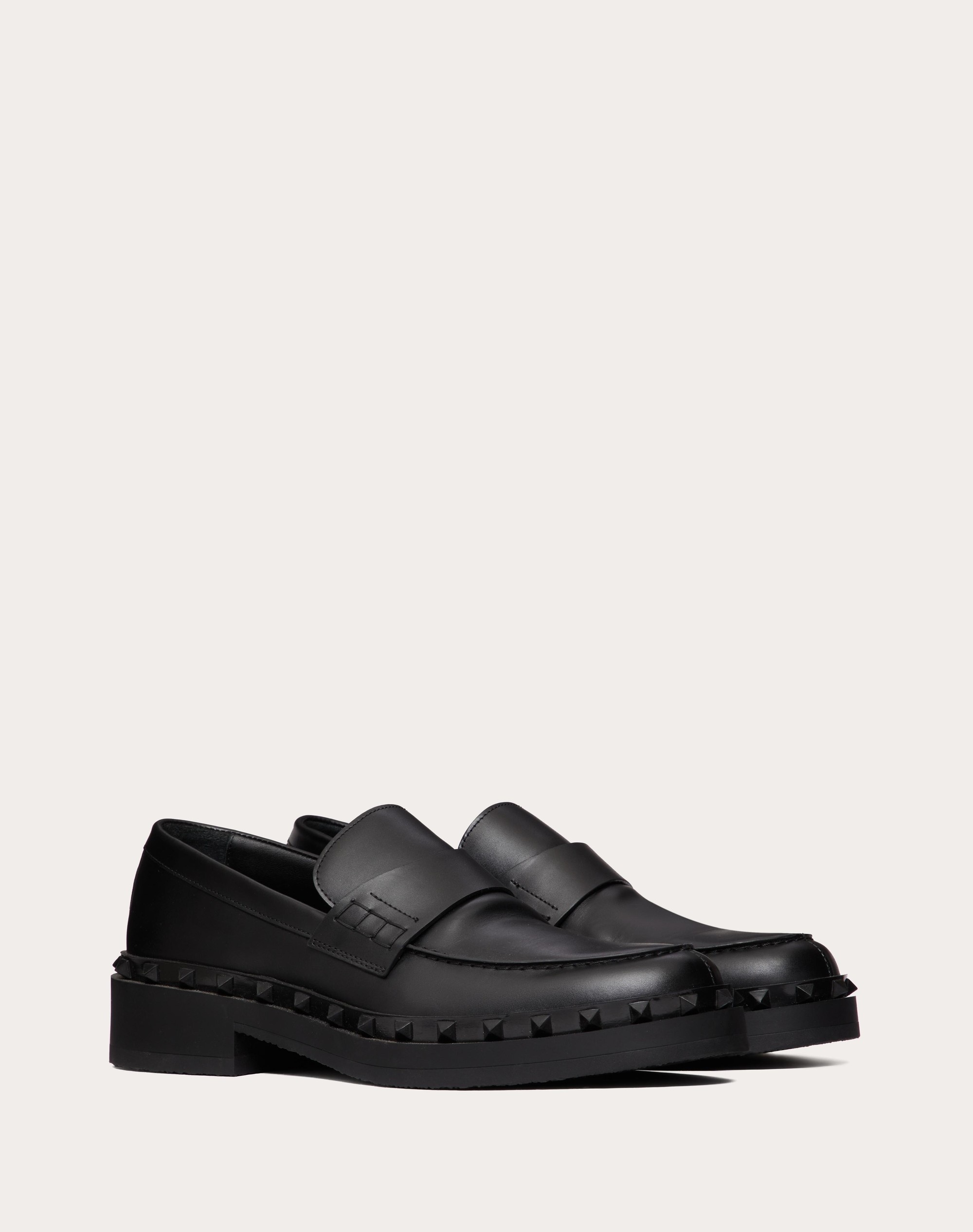 ROCKSTUD M-WAY CALFSKIN LOAFER - 2