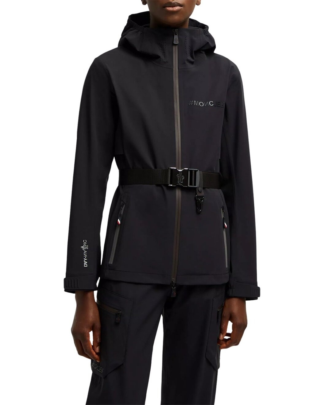 Moncler Fex Hooded Shell Jacket - 1