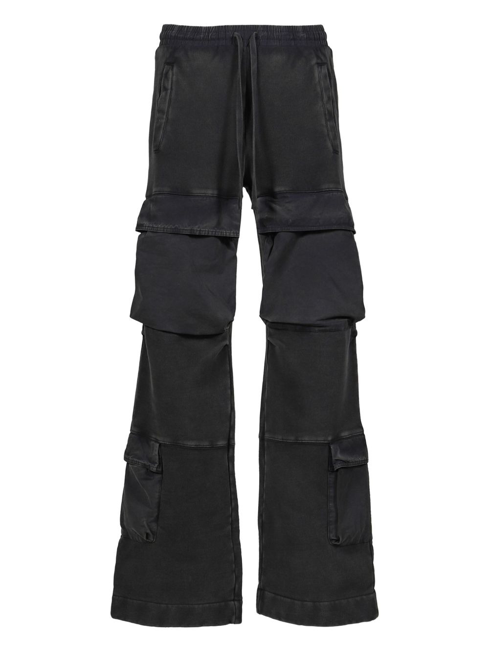 cargo wide-leg trousers - 1