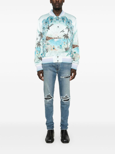 AMIRI ripped skinny jeans outlook