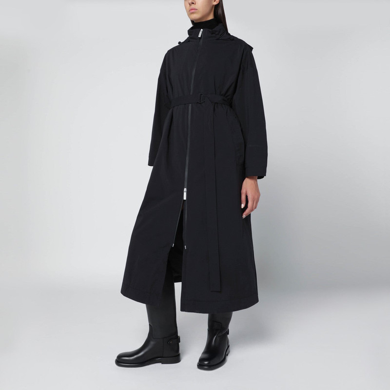 Herno Laminar trench coat in black 2L Gore-Tex outlook