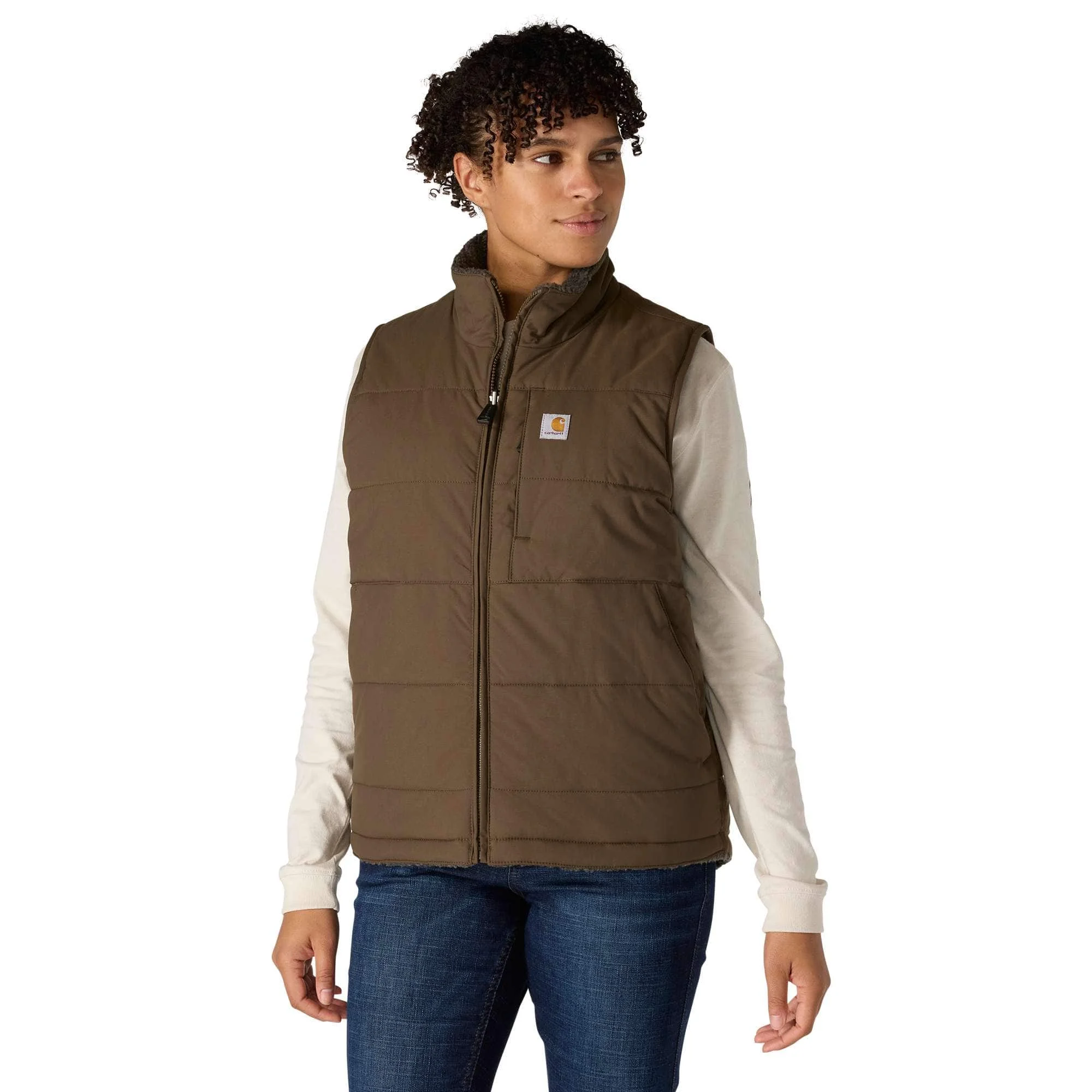 Women's Montana Puffer Vest - Insulated - Reversible - 1