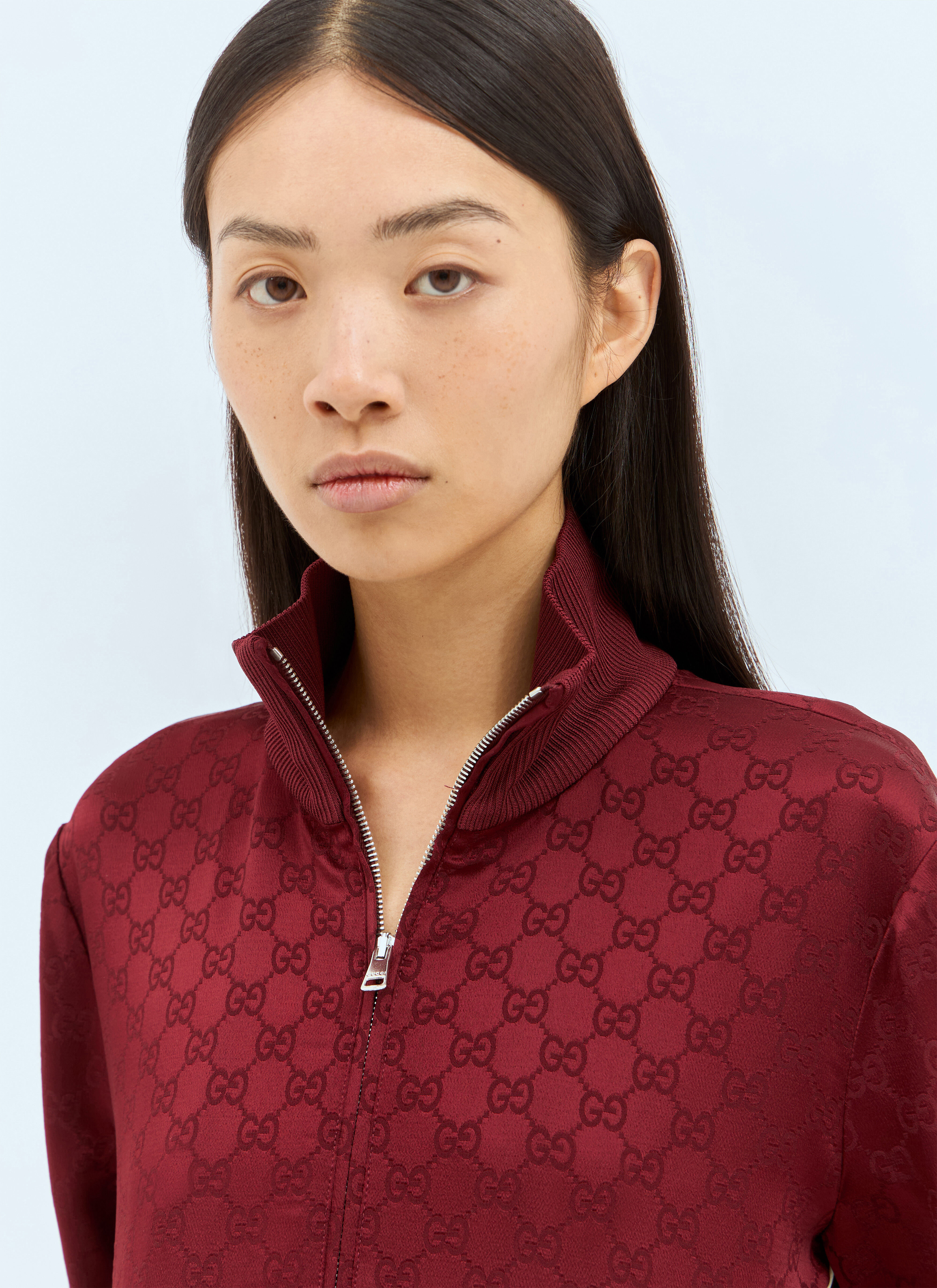 GG Jacquard Zip-Up Jacket - 5