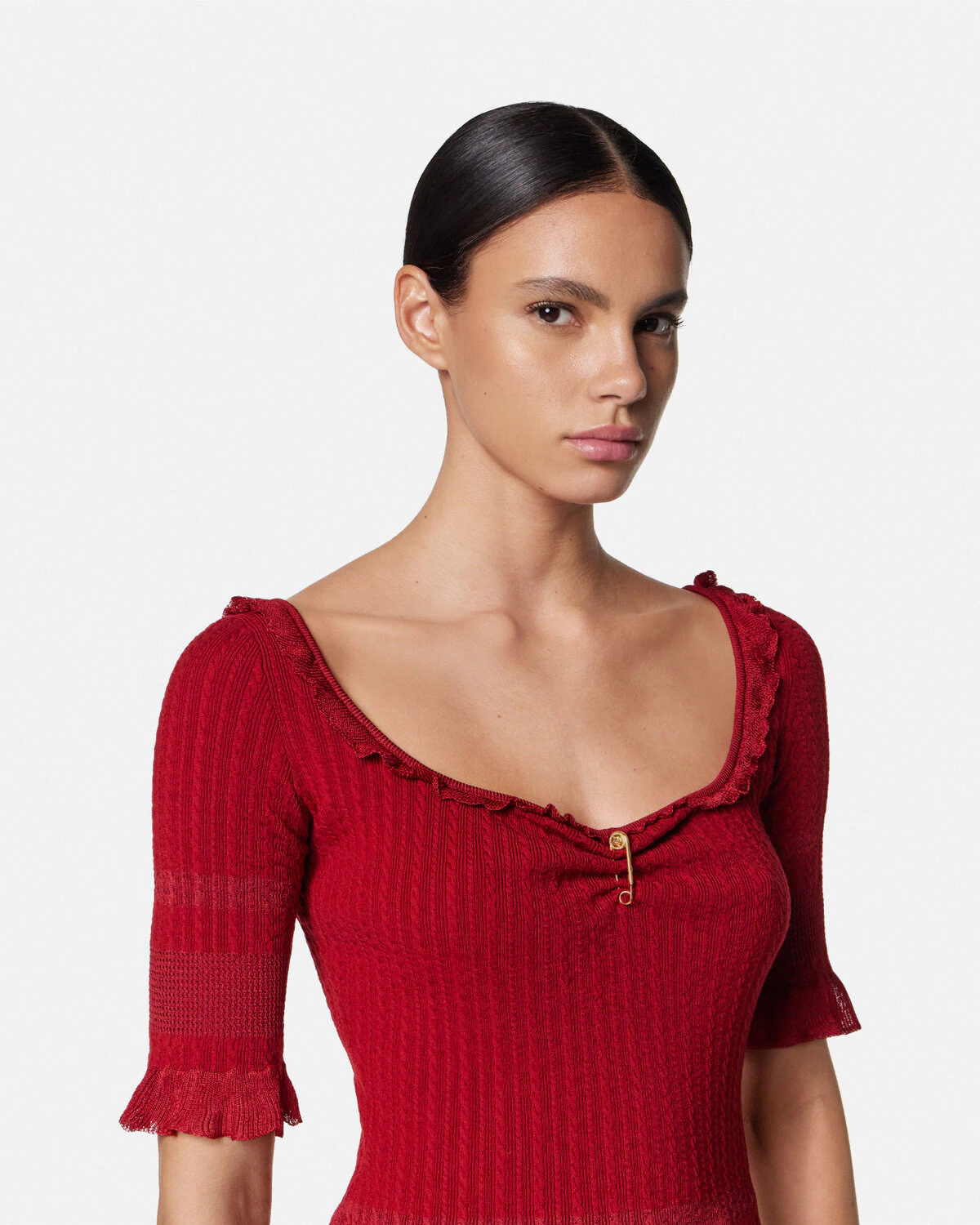 Safety Pin Knit Top - 3