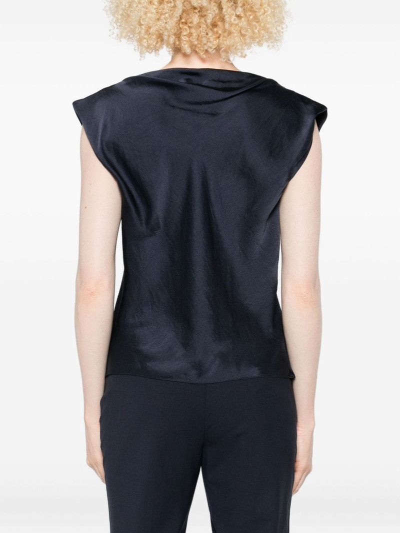 cowl-neck sleeveless top 4