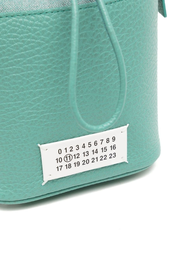 mini 5AC leather bucket bag 4