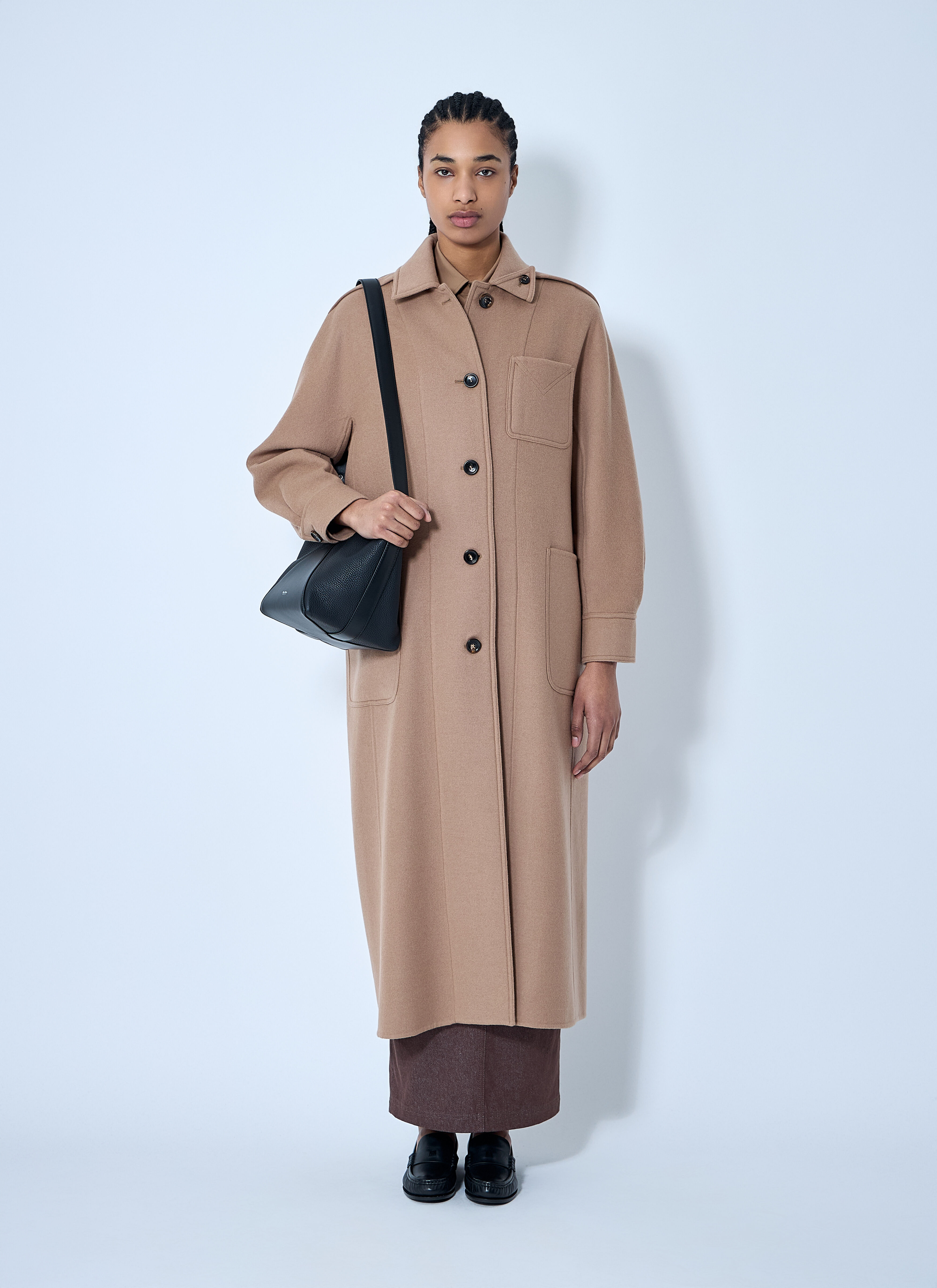 Wool-And-Cashmere-Blend Coat - 2