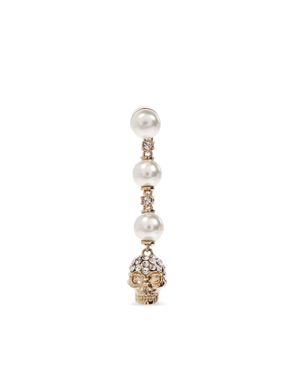 crystal-embellished earrings - 4