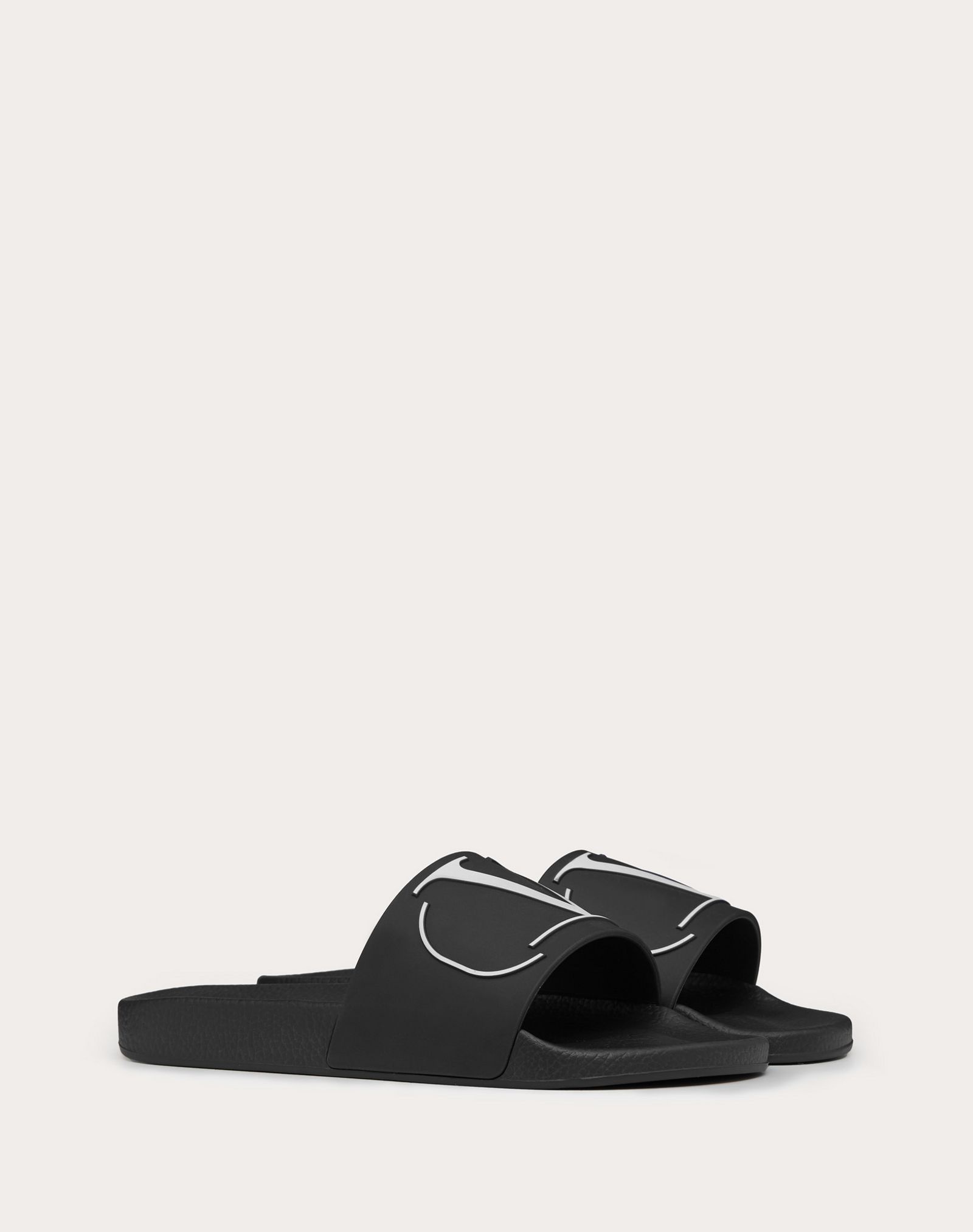 VLogo Signature Rubber Slide Sandal - 2