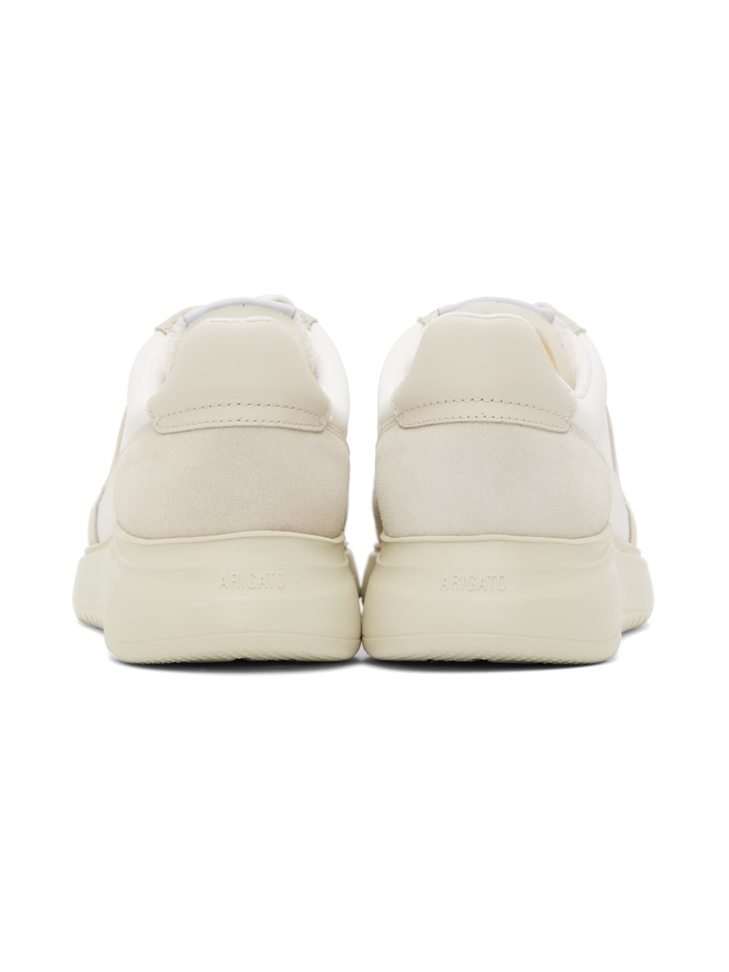 White & Beige Genesis Vintage Sneakers - 2