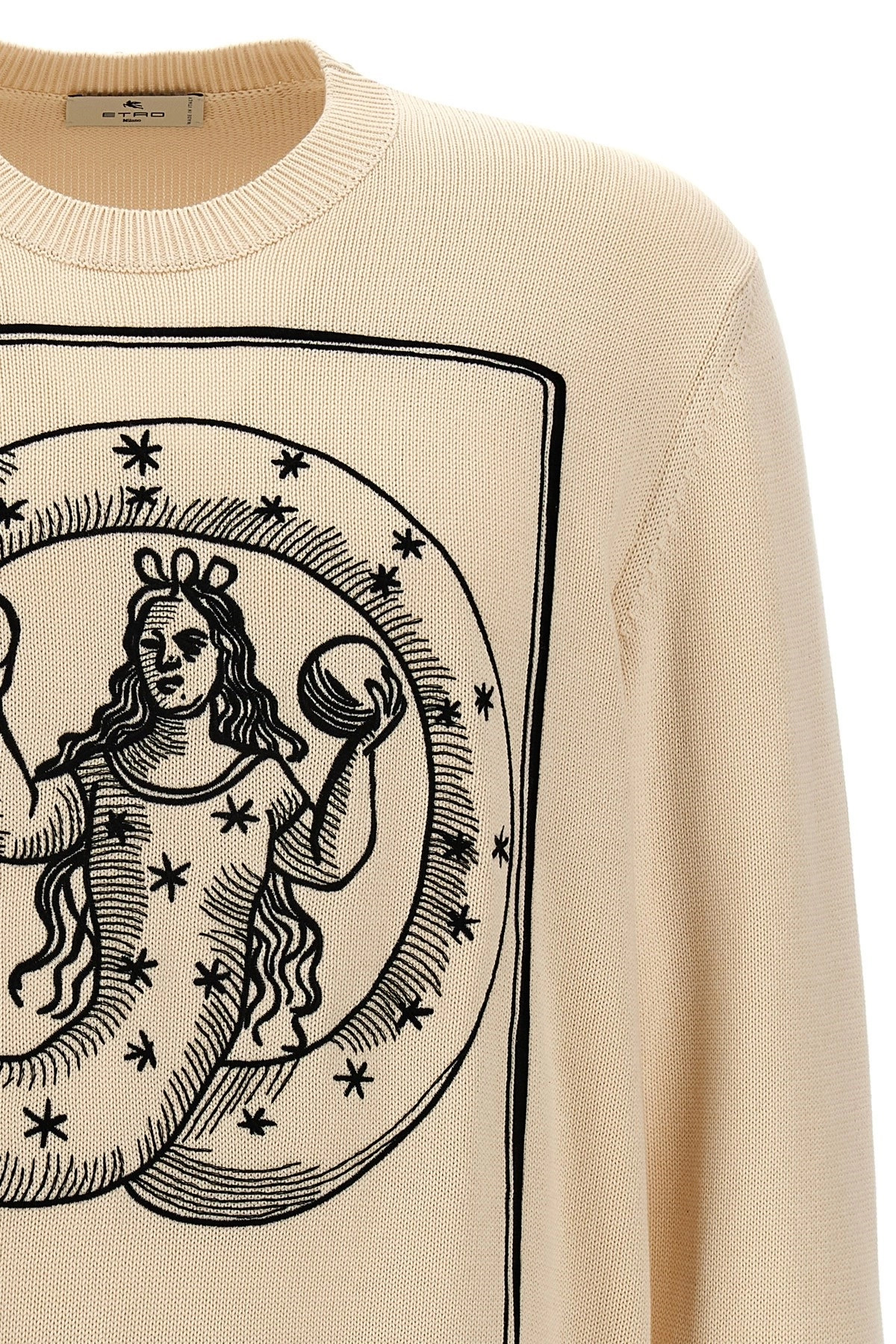 Logo embroidery sweater - 4