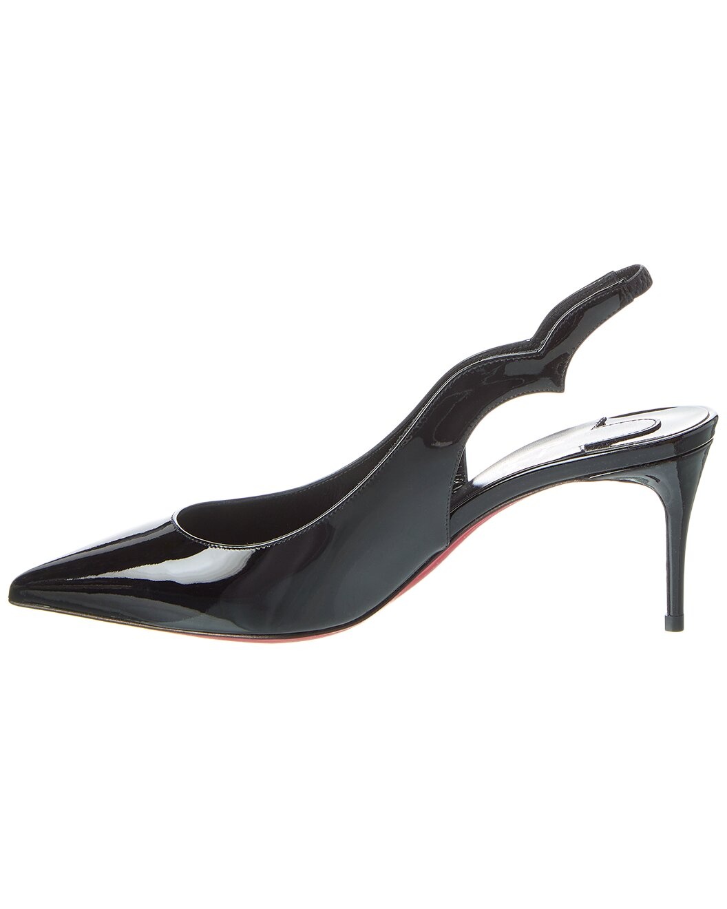 Christian Louboutin Hot Chick Sling 70 Patent Slingback Pump - 2