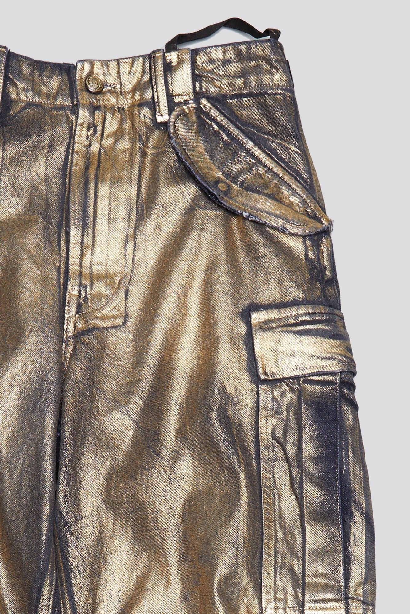 WIDE LEG CARGO - VINTAGE GILDED BLACK - 8