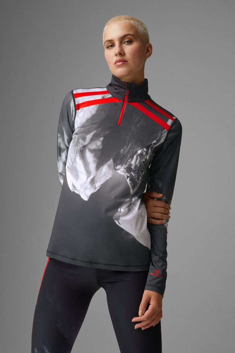 Ilvy First layer in Anthracite/Red 2