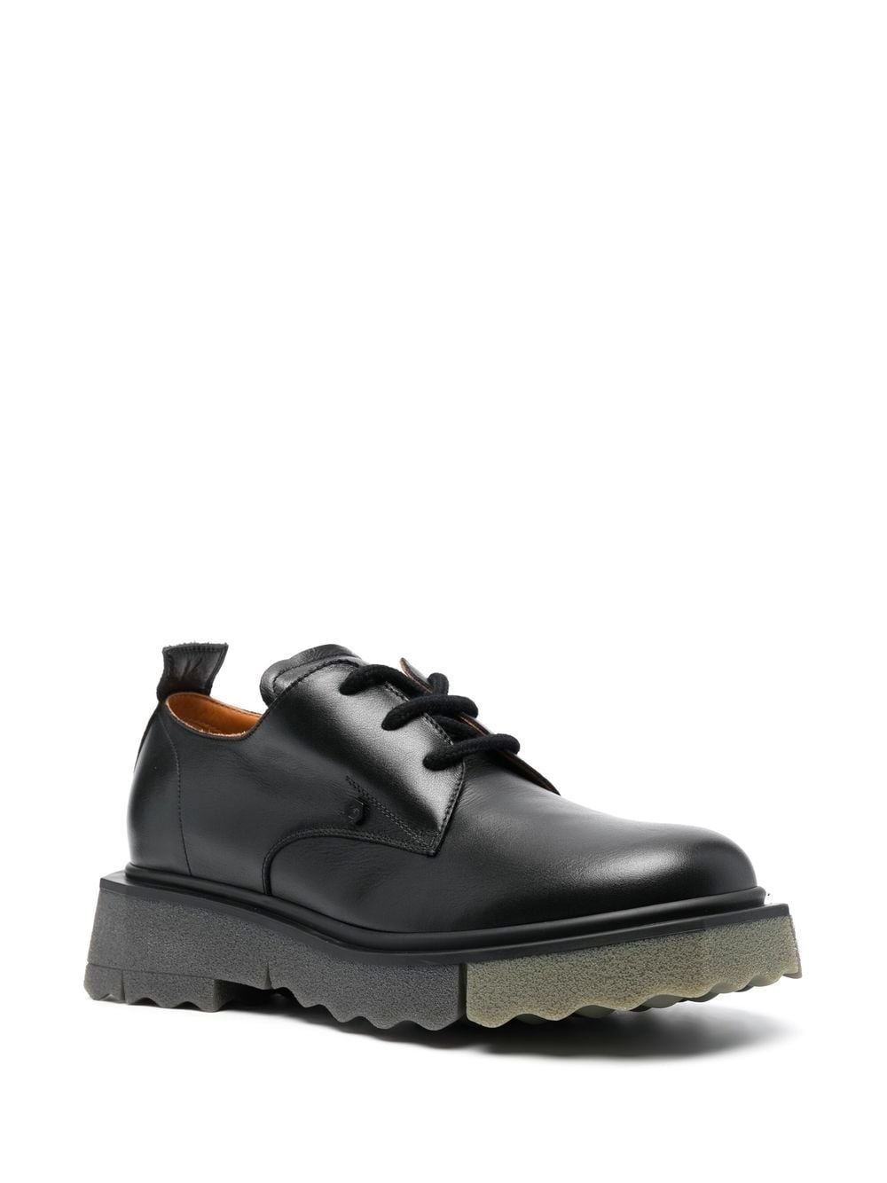 【関税込み】Sponge Loafer Ankle Boots - Off White - Black/Mi Sponge' leather ankle boots Off - baldinini blue denim