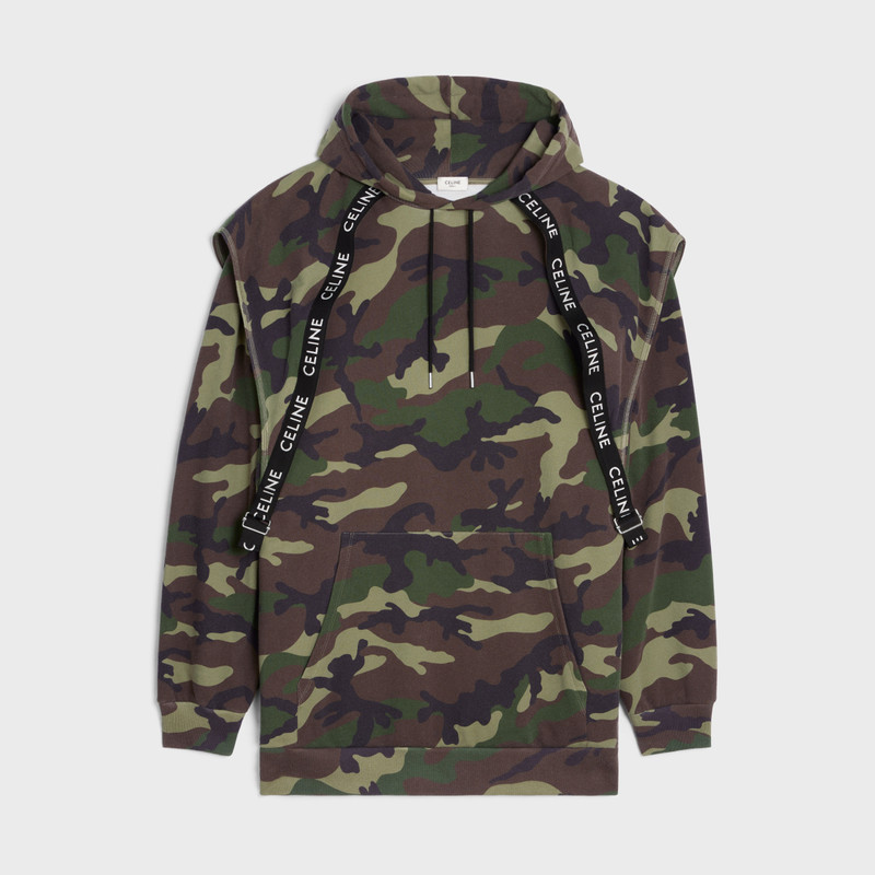 Celine bands hoodie in fleece 1