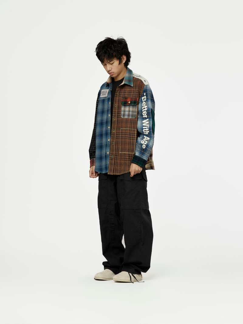 WHITNEY REVERSIBLE FLANNEL OVERSHIRT (MULTI) 10