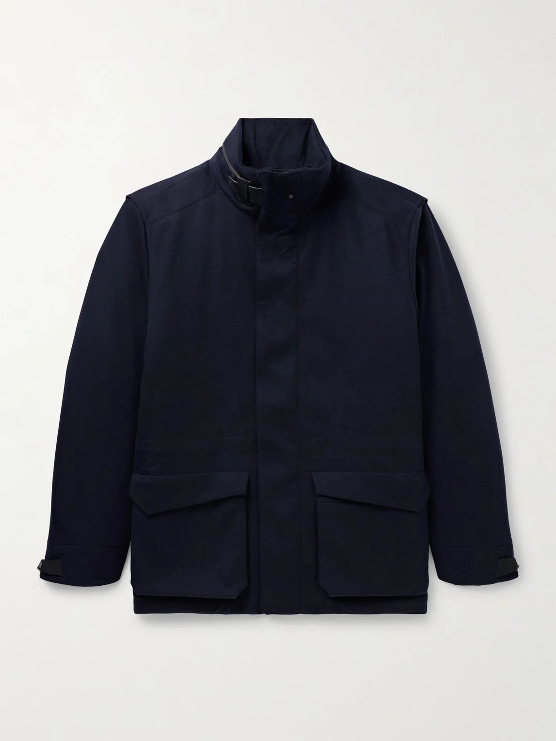Uptown Padded Cashmere Field Jacket - 1