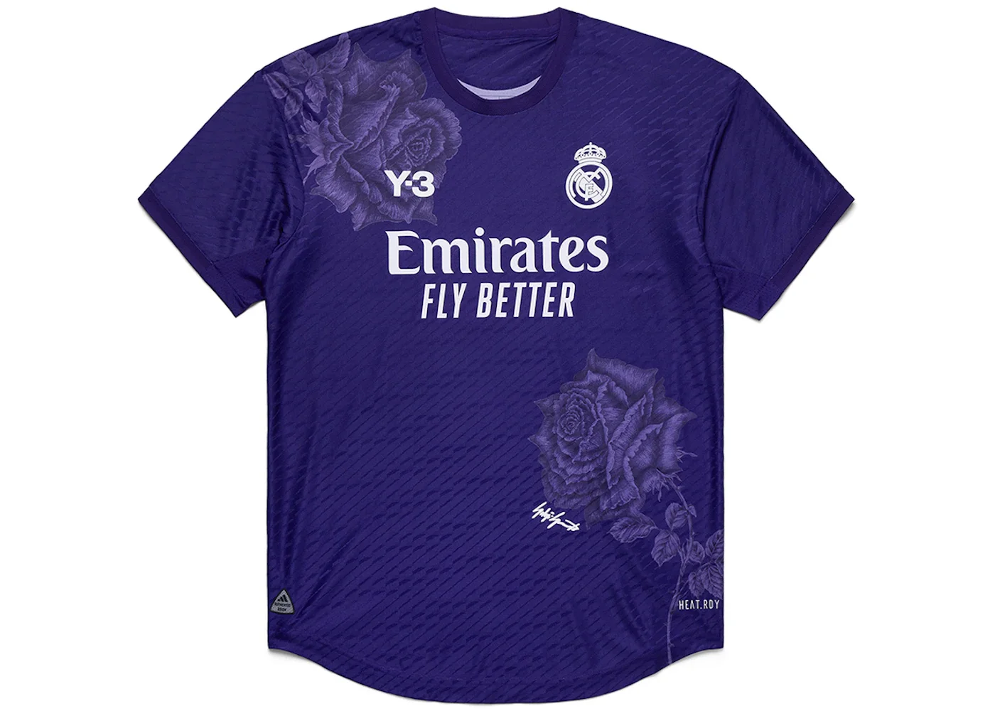 adidas Y-3 Real Madrid 23/24 Special Edition Trikot Authentic Jersey Dark Purple - 1