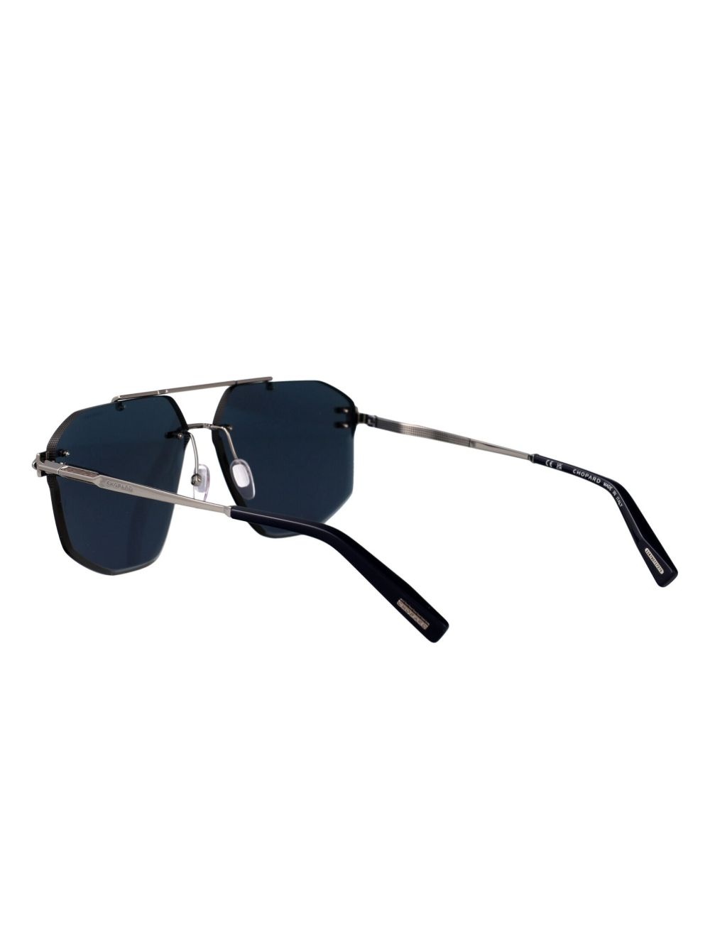 geometric frame sunglasses - 4