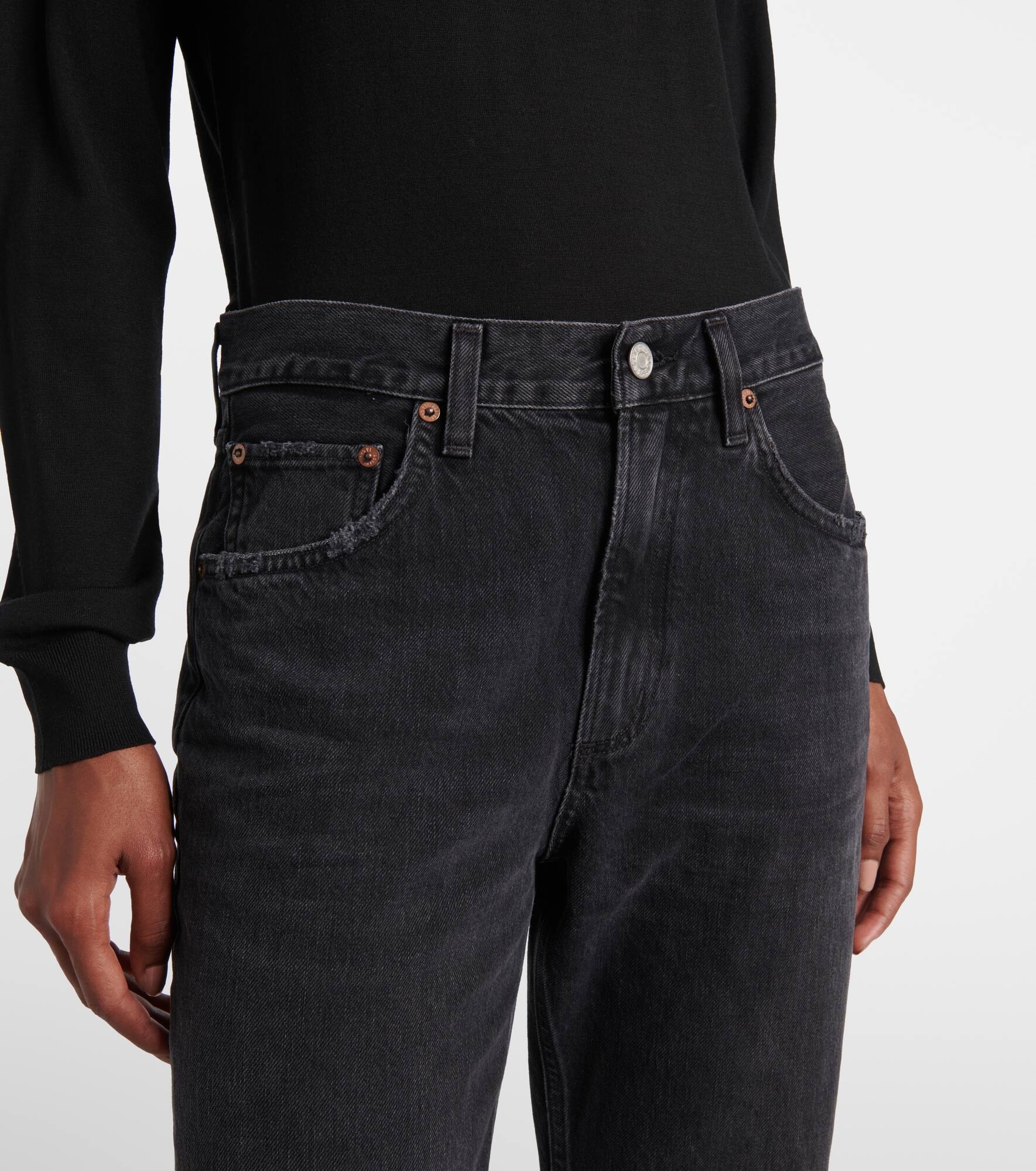 Valen mid-rise straight jeans - 4