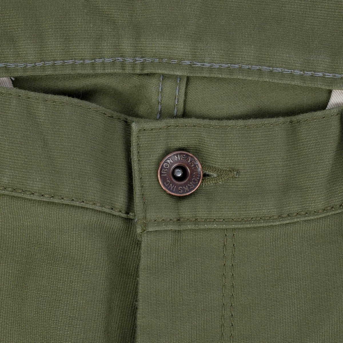 IH-720-OLV 11oz Cotton Whipcord Work Pants - Olive - 11