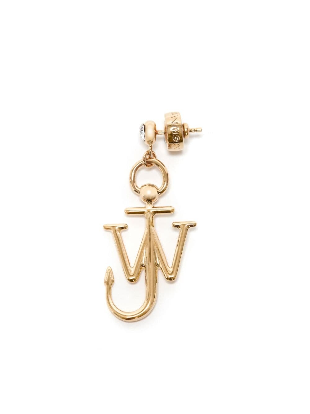 Anchor droop single earring - 2