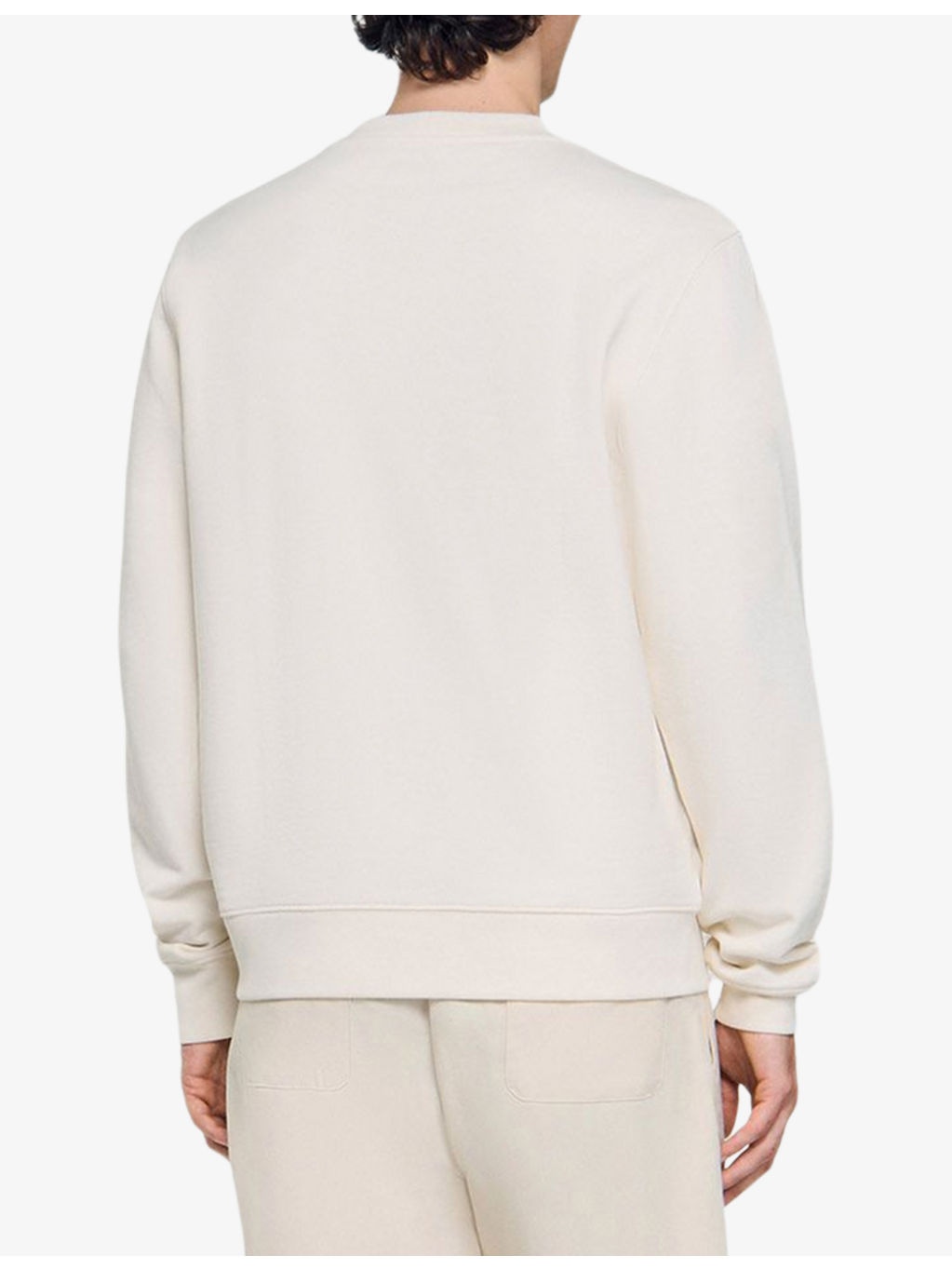 Logo-Patch Relaxed-Fit Cotton Sweatshirt - 4