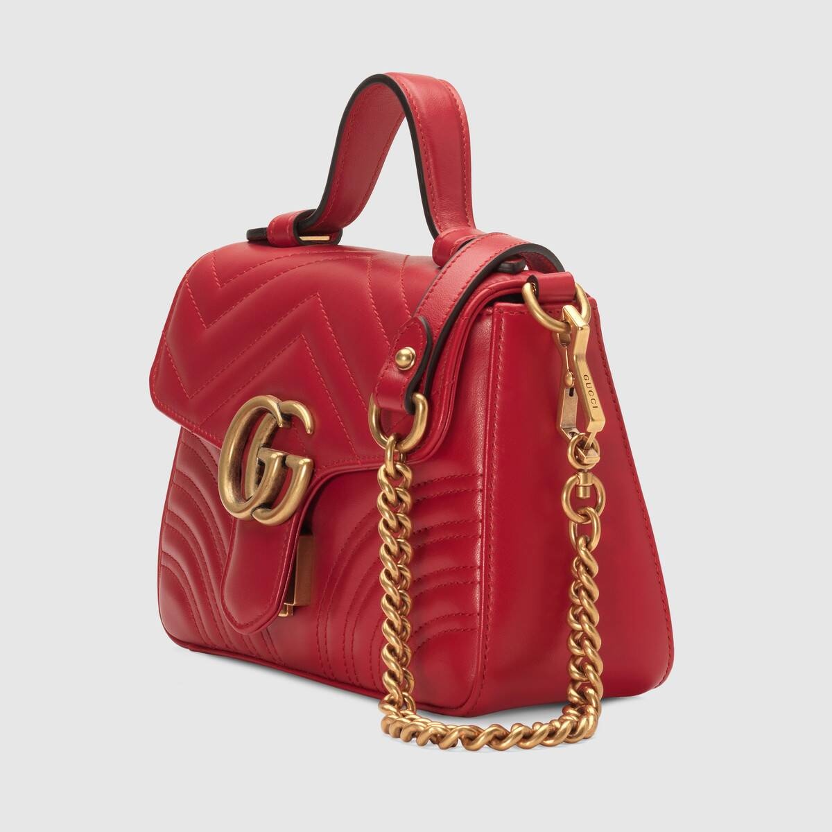 GG Marmont mini top handle bag - 2