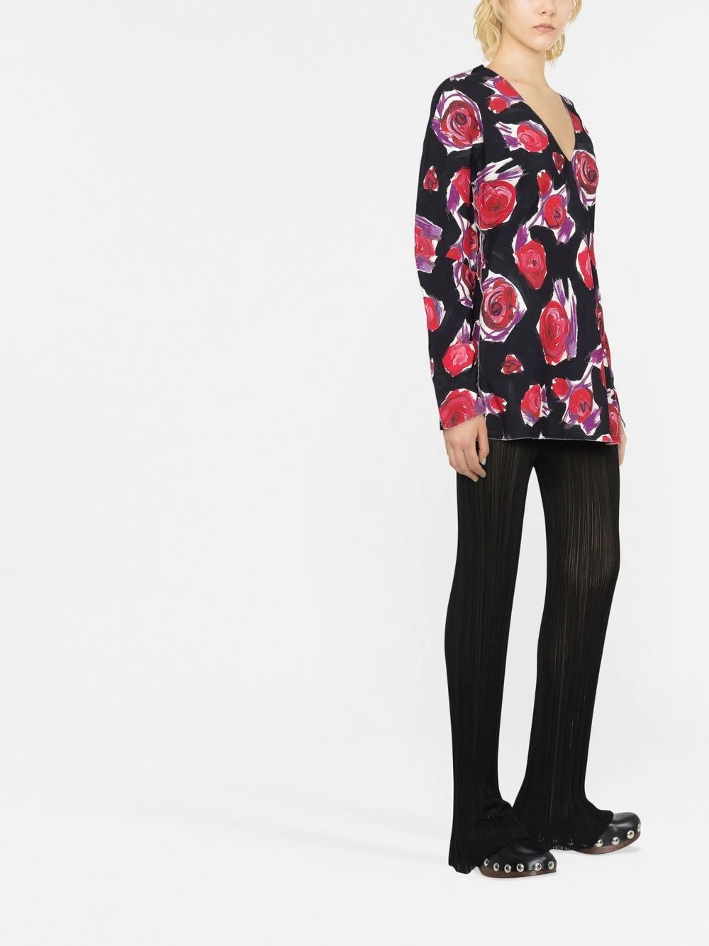 rose print top - 3